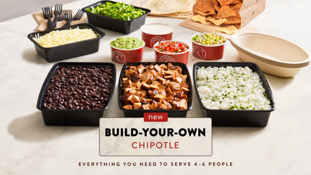 Chipotle Revolutionizes Group Ordering with Build-Your-Own Concept