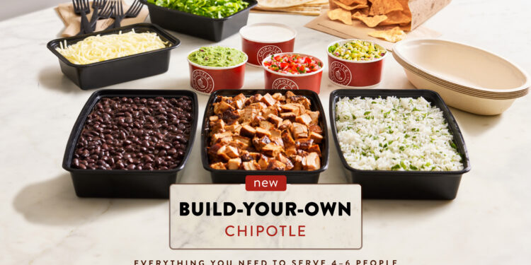 Chipotle Revolutionizes Group Ordering with Build-Your-Own Concept