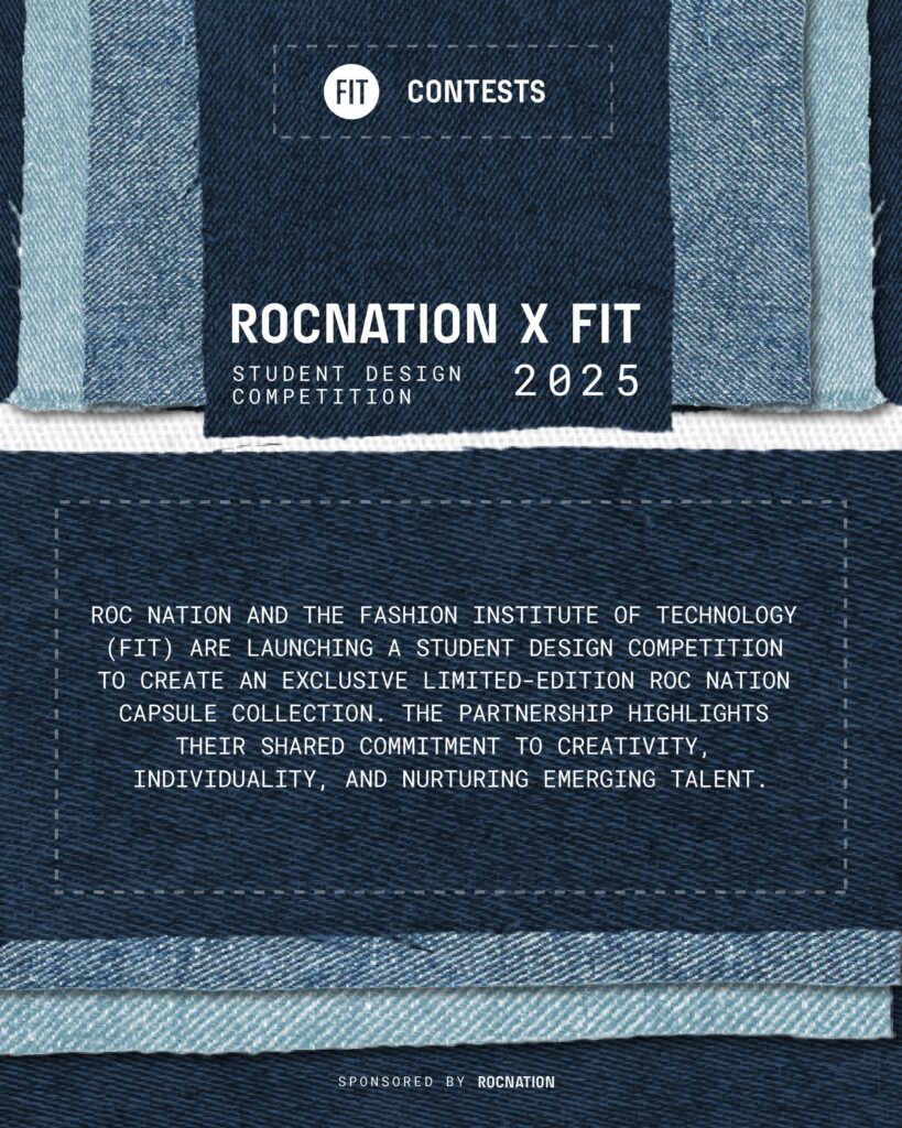 Roc Nation and FIT Collaborate on Student Design Competition for Limited Edition Collection