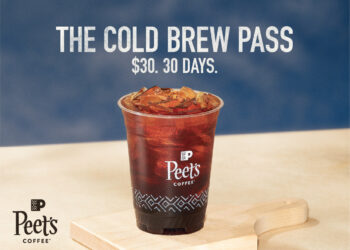 Peets Cold Brew Pass