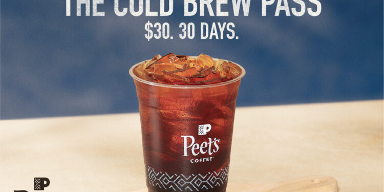 Peets Cold Brew Pass