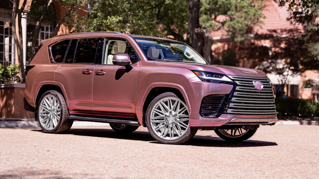 Lexus Redefines Luxury: Introducing the GLAM LX with Built-in Lights and Mirrors