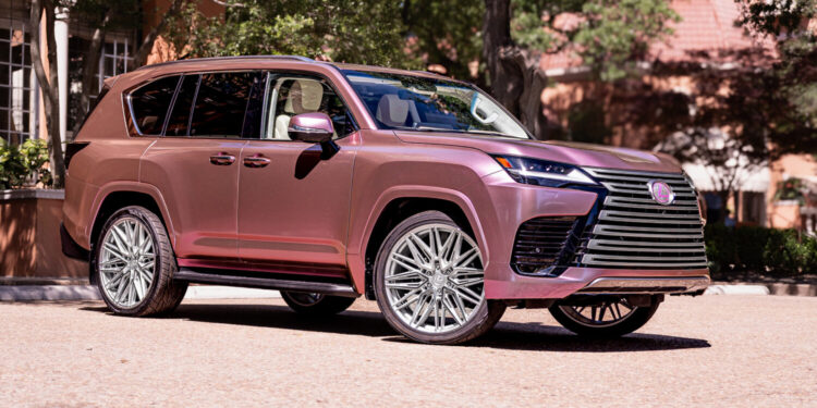 Lexus Redefines Luxury: Introducing the GLAM LX with Built-in Lights and Mirrors