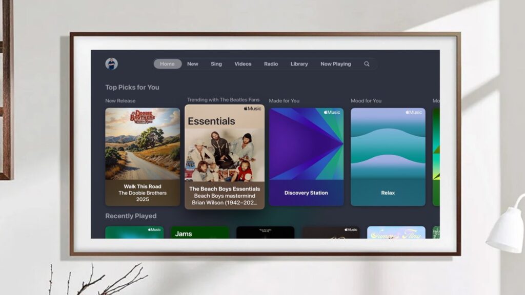 Apple Releases tvOS 26: Liquid Glass Design, iPhone Karaoke, and More