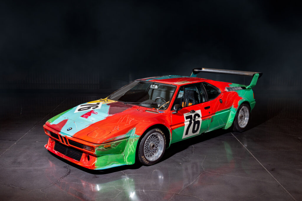 Warhol's Iconic BMW M1 Art Car Races into D.C. for Limited-Time Pop-Up