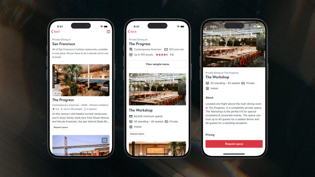 OpenTable Streamlines Group Dining with New Marketplace