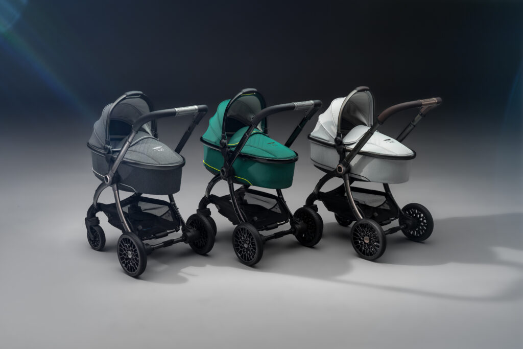 Aston Martin and Egg Team Up For A High-Performance Luxury Stroller