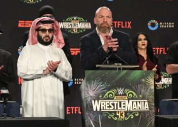 WWE’s WrestleMania 43 is heading to Saudi Arabia in 2027