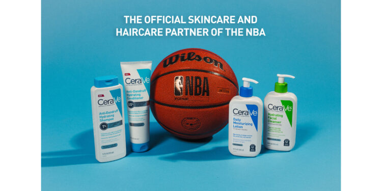 CeraVe Joins Forces with NBA as Official Skincare Partner to Promote Skin Health Education