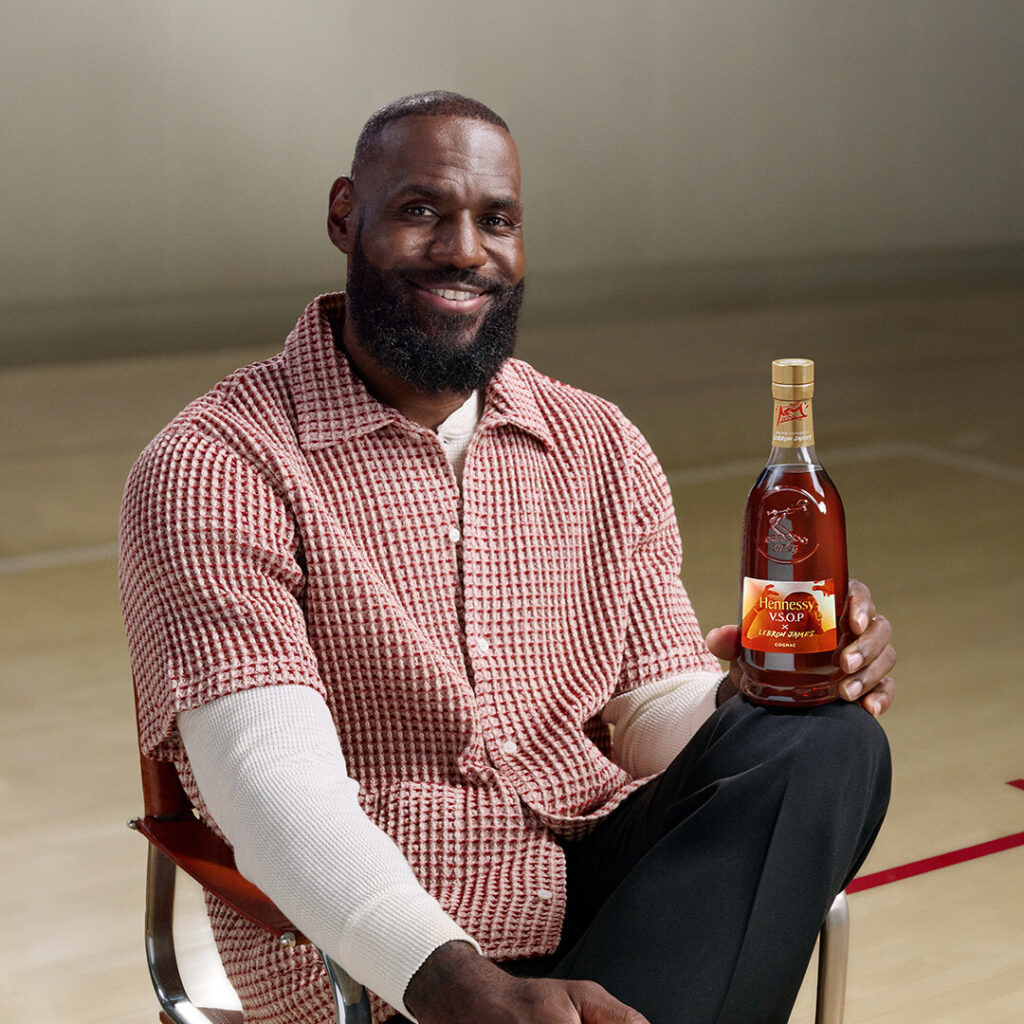 Hennessy and LeBron James Drop Limited Edition V.S.O.P.