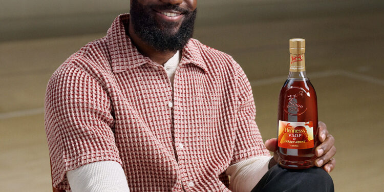 Hennessy and LeBron James Drop Limited Edition V.S.O.P.