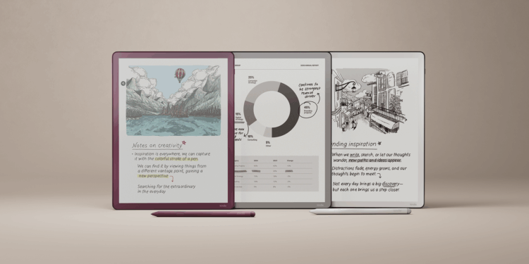 Amazon Debuts First-Ever Color Kindle Scribe in Complete Lineup Redesign