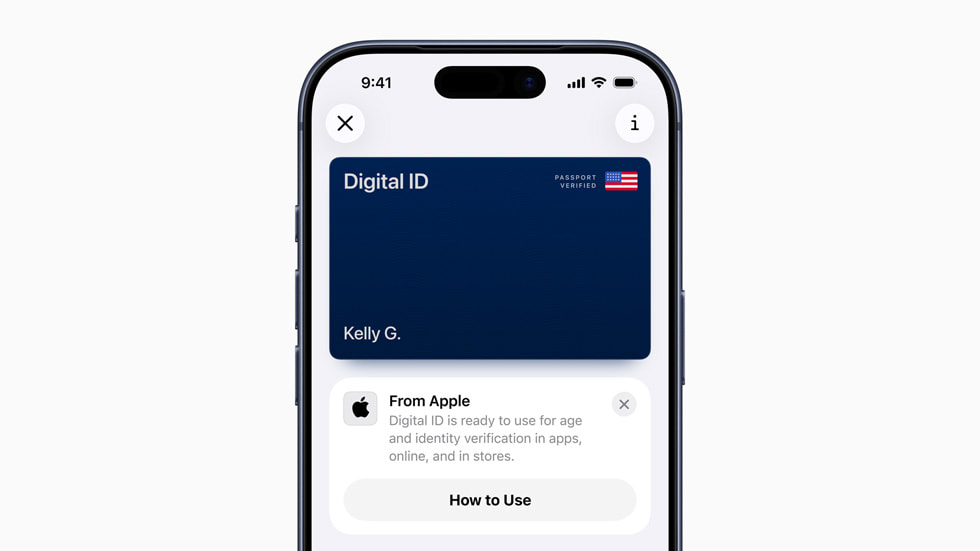 Apple Unveils Digital ID for Wallet
