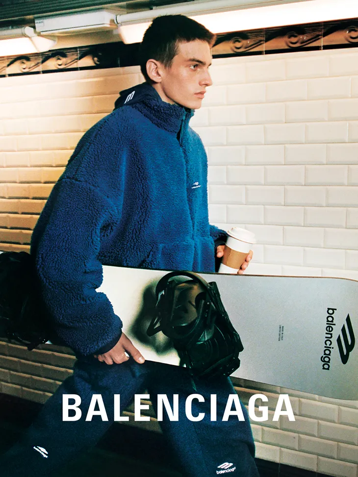 Balenciaga Hits the Slopes with High-Fashion Skiwear 2025 Collection