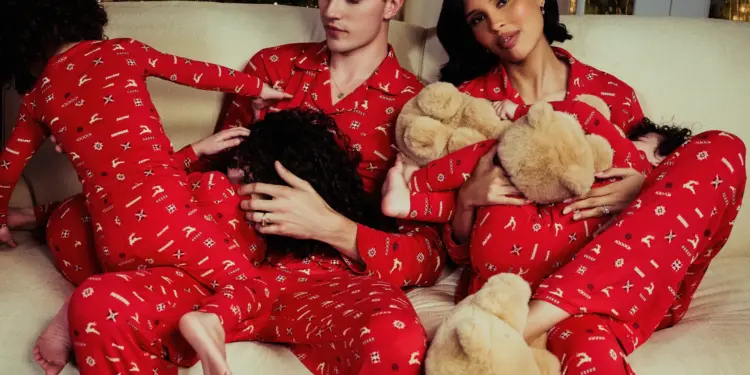 Kim Kardashian’s Skims Holiday Campaign Taps TikTok’s Nara and Lucky Blue Smith