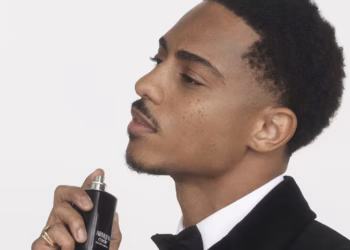 Keith Powers Named Giorgio Armani’s New Global Fragrance Ambassador