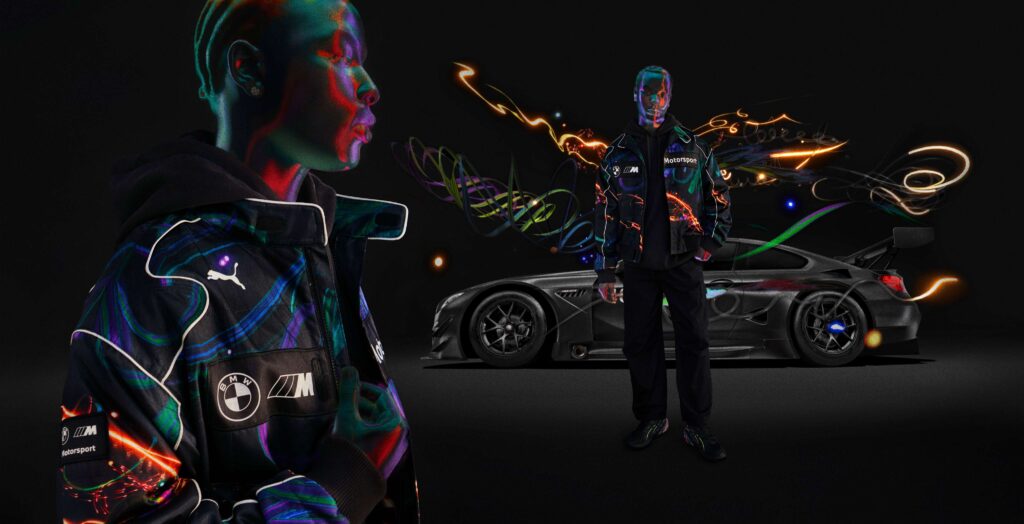 PUMA x BMW M Motorsport Unveil Digitally Inspired Art Car Capsule by Cao Fei