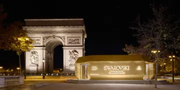 Swarovski Shines on the Champs-Élysées with Dazzling Pop-up and Major Sponsorship