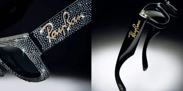 Ray-Ban and Creative Director A$AP Rocky Unveil the Wayfarer Puffer Crystal Collection