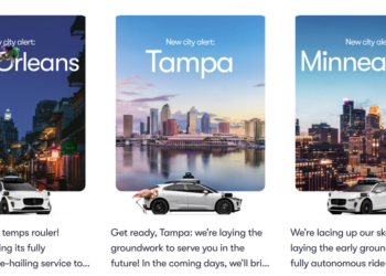 Waymo Expands to New Orleans, Tampa, and Minneapolis