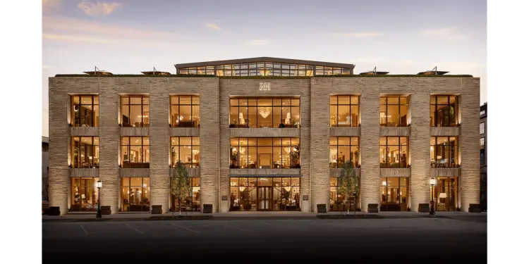 RH Opens RH Detroit, The Gallery in Birmingham, Transforming the Retail Experience