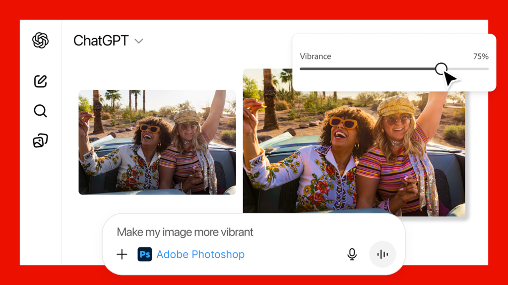 Adobe Integrates Photoshop, Acrobat, and Express with ChatGPT