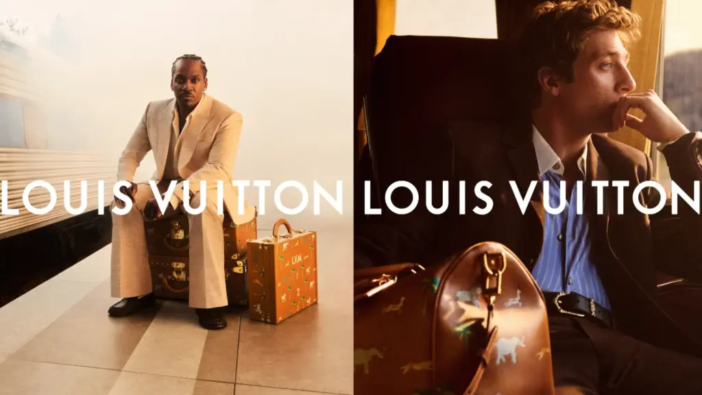 Jeremy Allen White and Pusha T Unite for Pharrell’s New LV Campaign