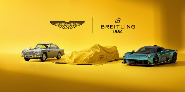 Breitling Joins Aston Martin Formula 1 Team as Official Watch Partner