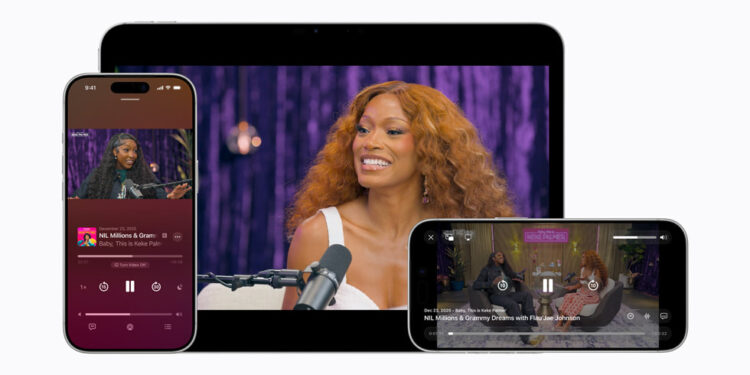 Apple Launches a New Video Podcast Experience on Apple Podcasts