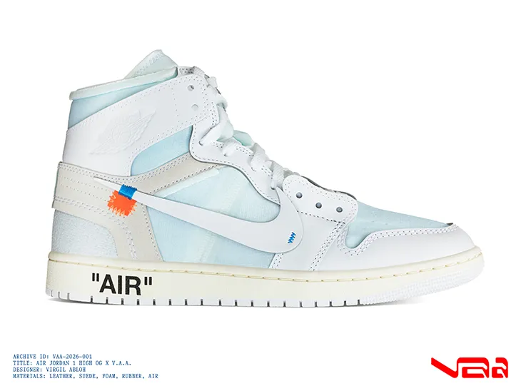 Virgil Abloh Archive Reveals the Air Jordan 1 High OG x V.A.A.